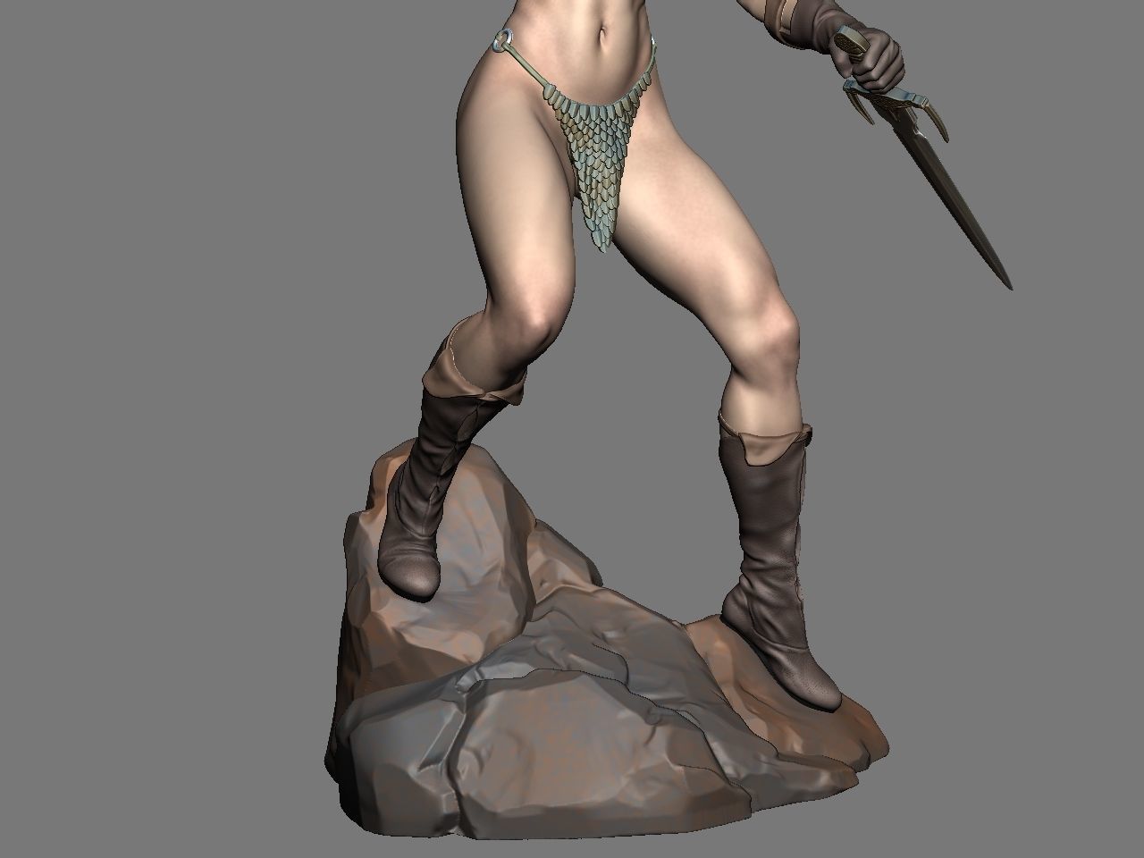 Red Sonja NSFW 3D print model_46