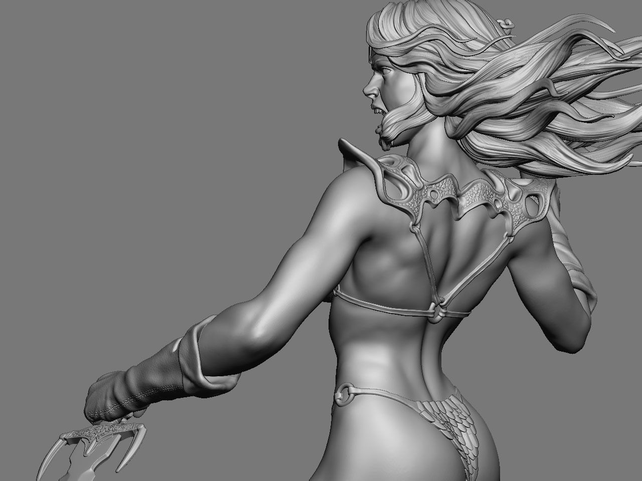 Red Sonja NSFW 3D print model_25