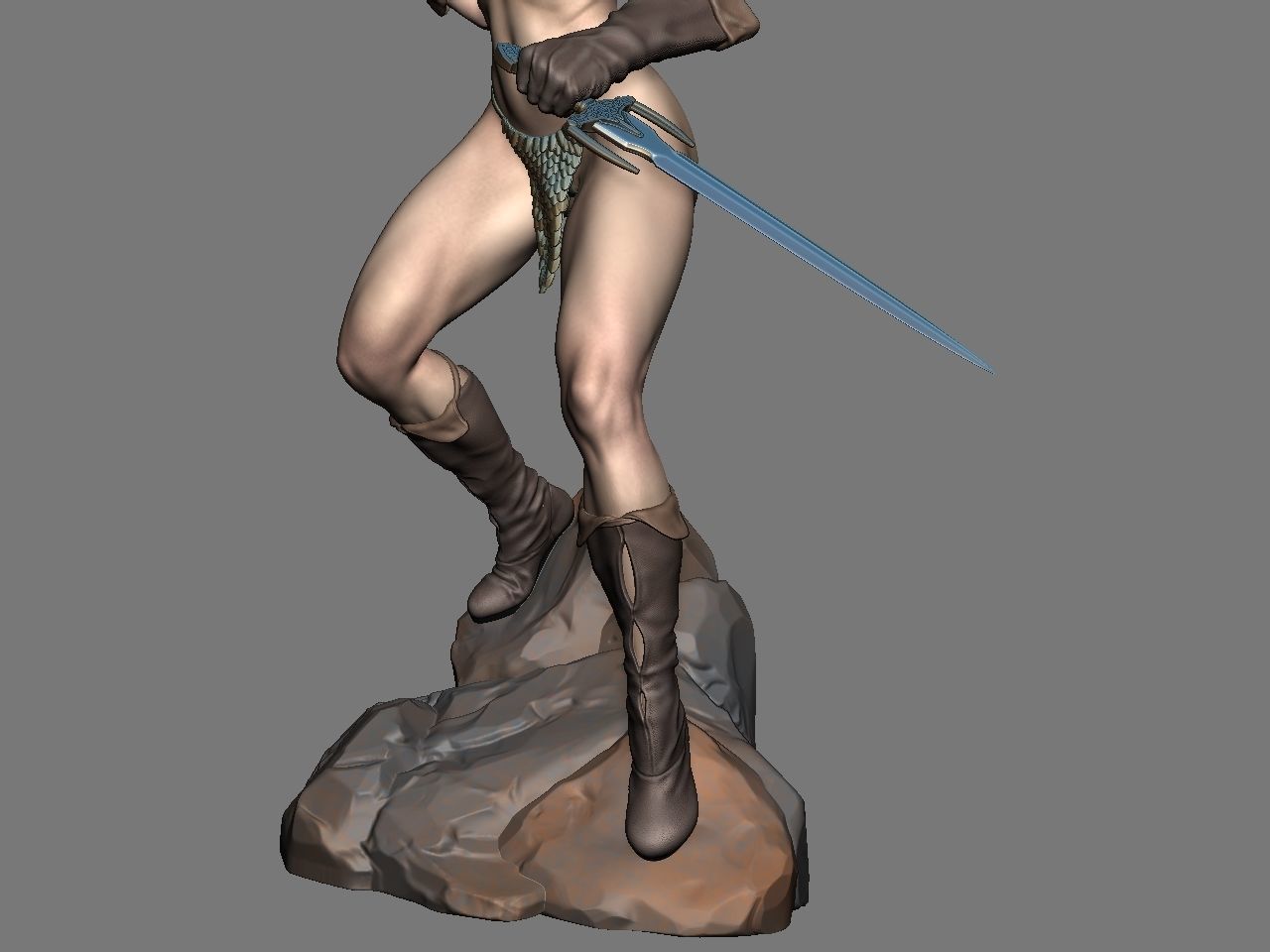 Red Sonja NSFW 3D print model_36