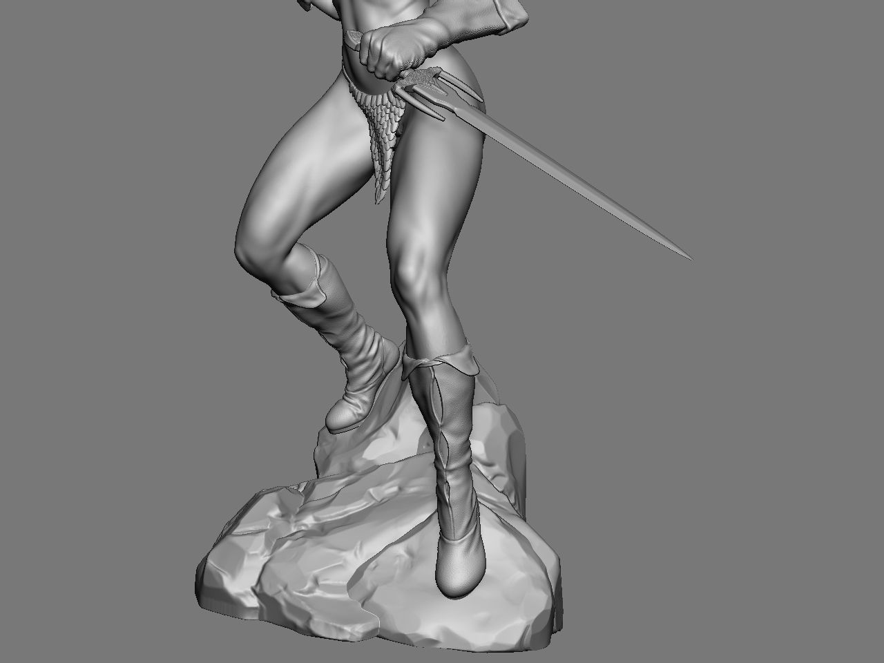 Red Sonja NSFW 3D print model_37