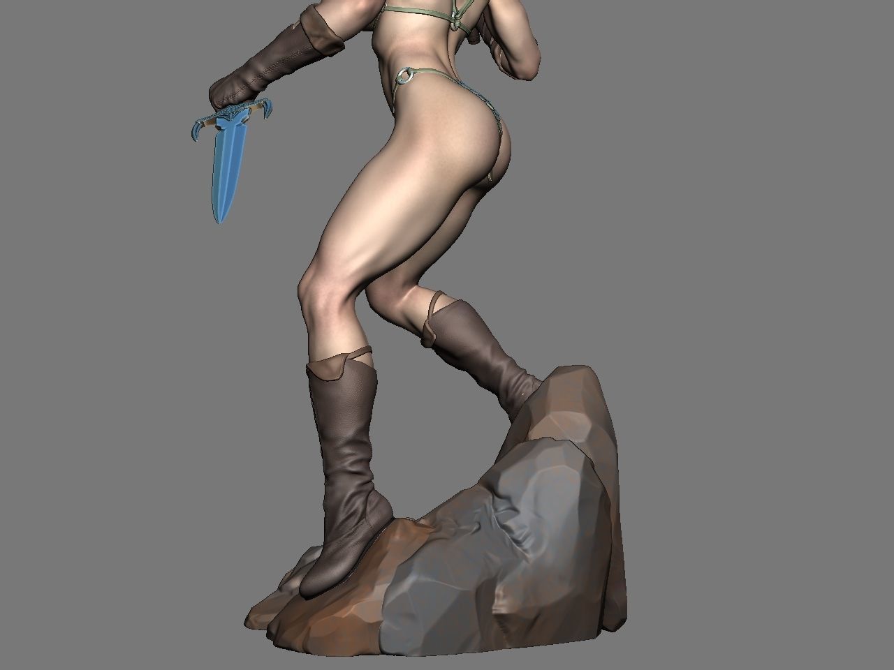 Red Sonja NSFW 3D print model_38