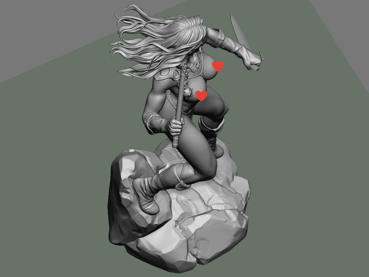 Red Sonja NSFW 3D print model_62