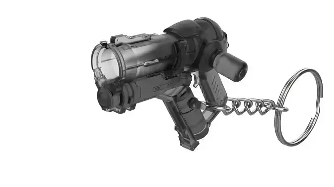 Keychain - Mei Blaster - Overwatch - Printable - STL  3D print model