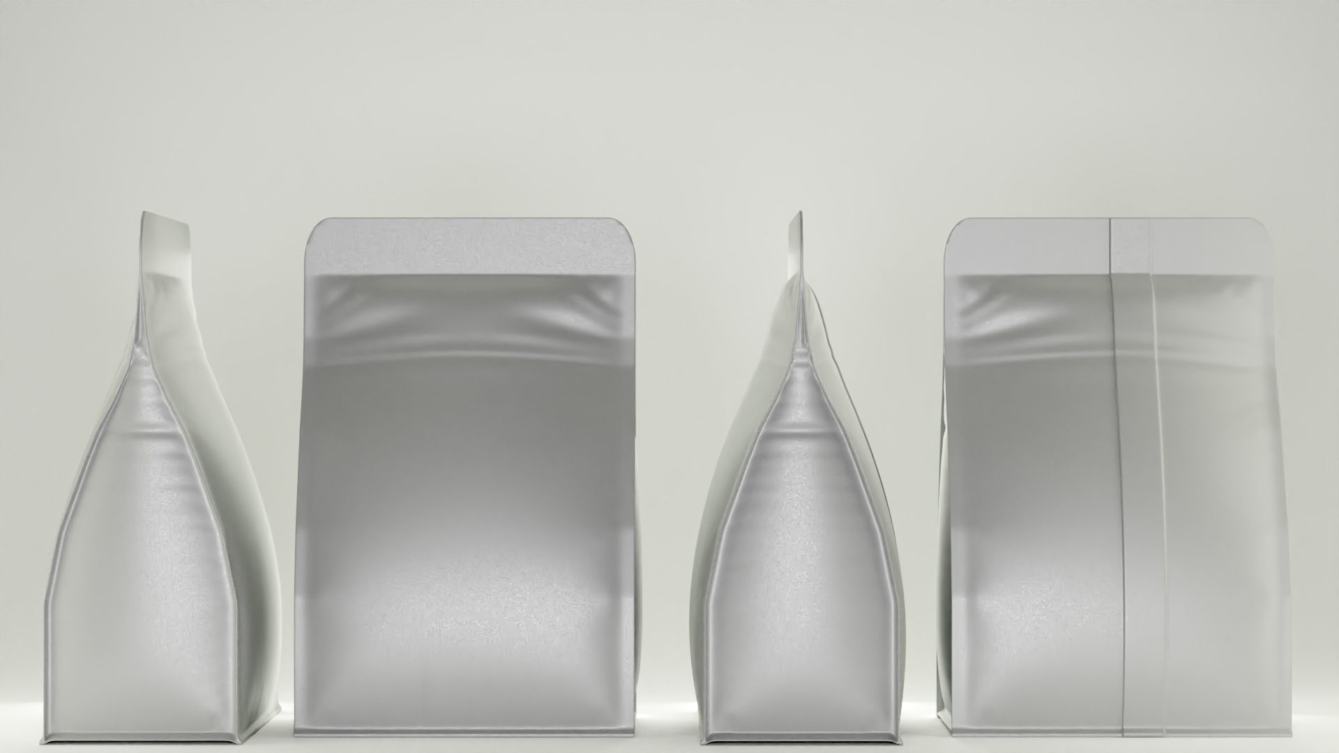 Coffee Pouch Packaging - 3D Model 3D model_10