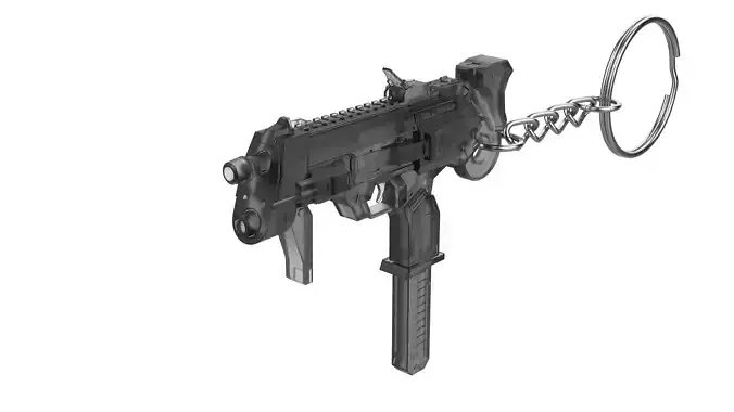Keychain - Sombra Blaster - Overwatch - Printable - STL 3D print model
