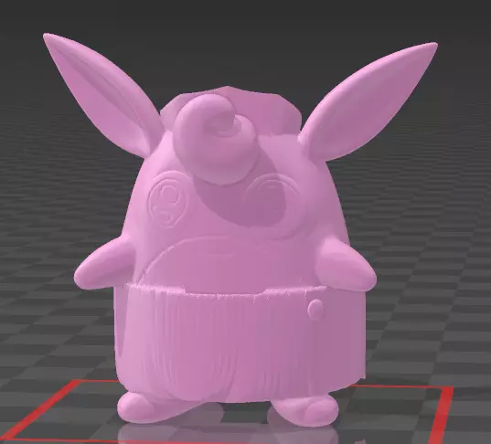 Wigglytuff nurse joy 3D print model
