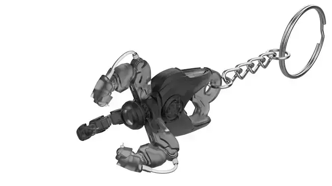 Keychain - Symmetra Blaster - Overwatch - STL