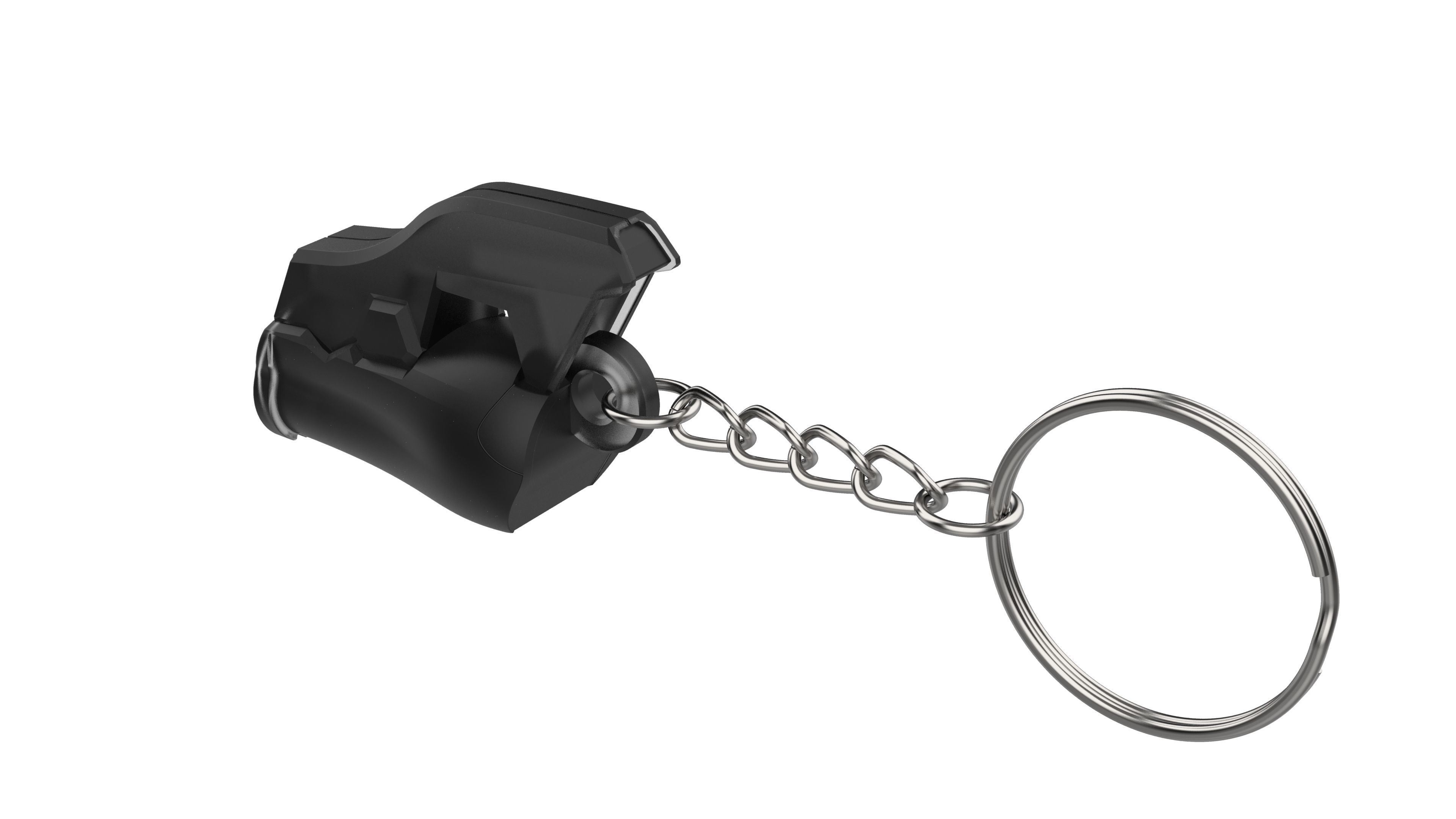 Keychain - Tracer Armor Bracelet - Overwatch - Printable - STL 3D print model_6