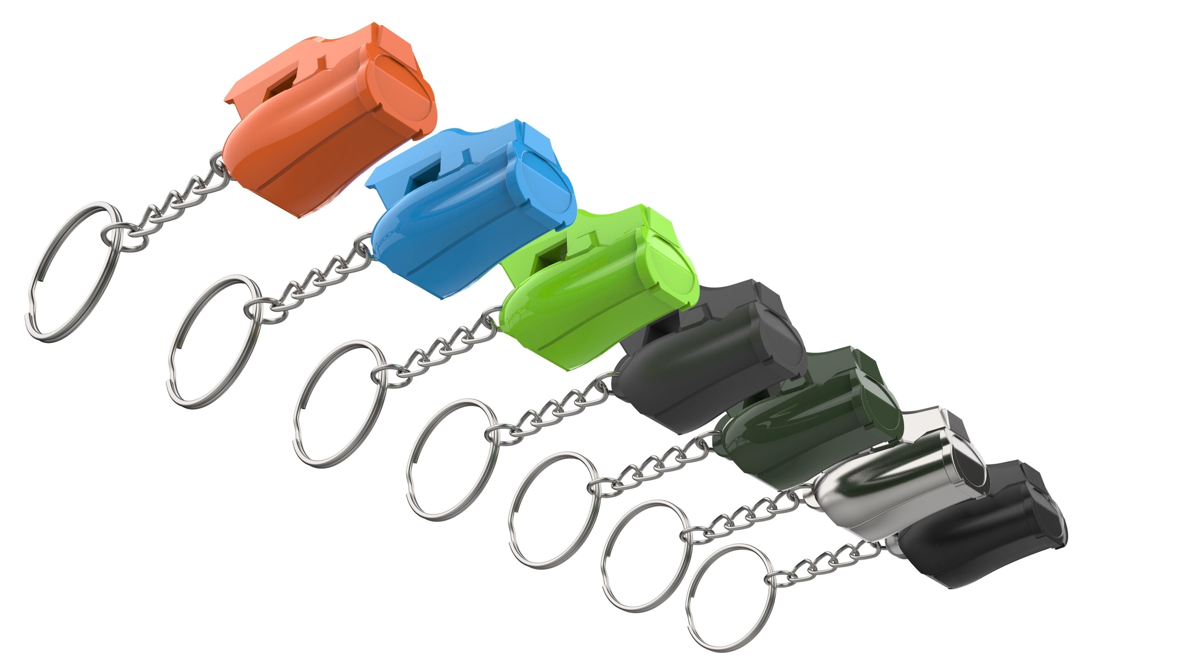 Keychain - Tracer Armor Bracelet - Overwatch - Printable - STL 3D print model_14