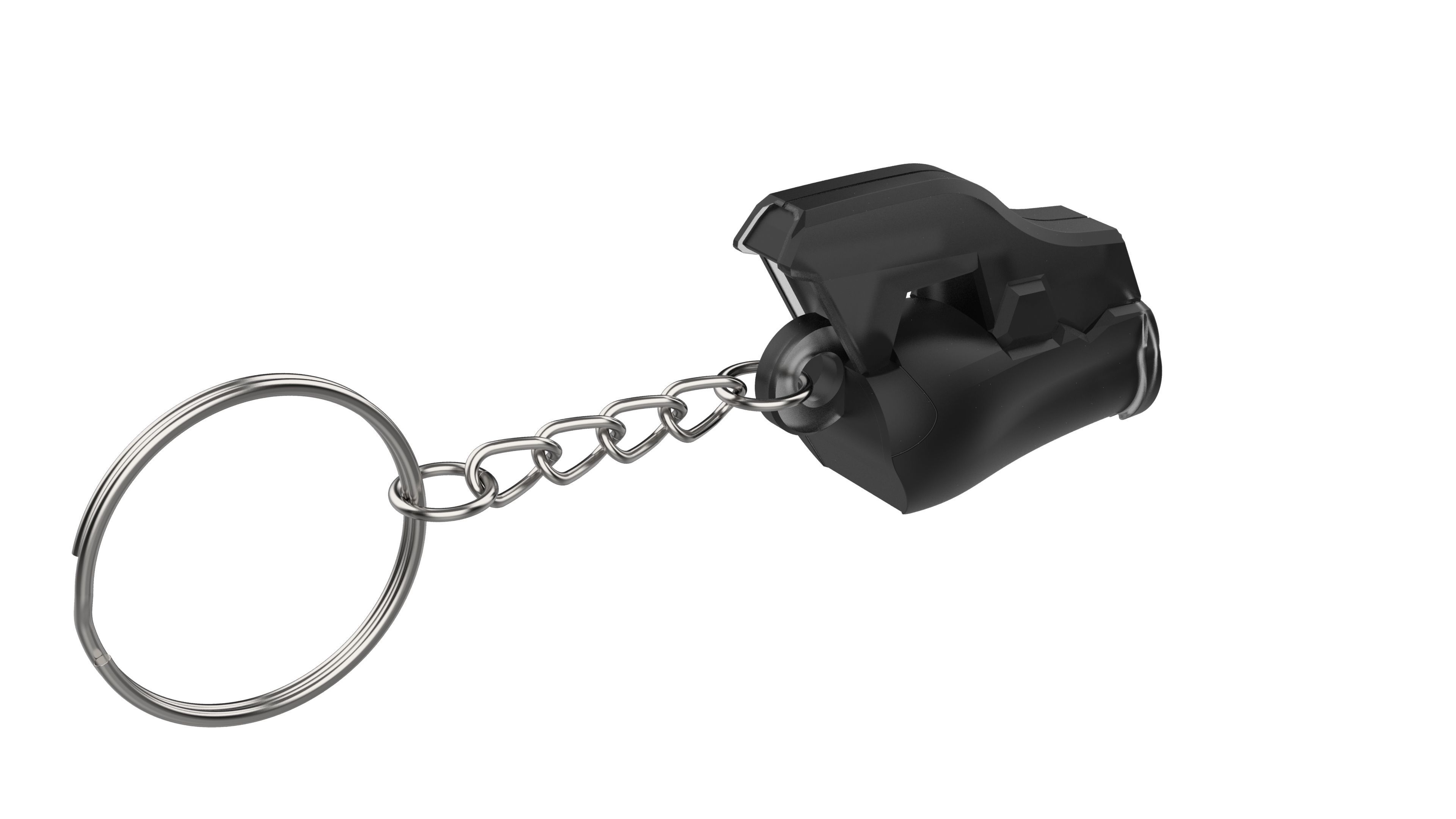 Keychain - Tracer Armor Bracelet - Overwatch - Printable - STL 3D print model_7