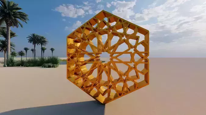 Islamic decorative unit