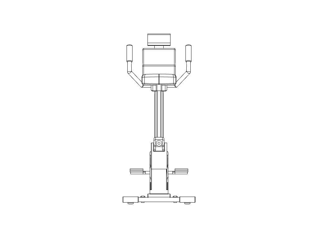 stationary Bike 3d Model 3D model_3