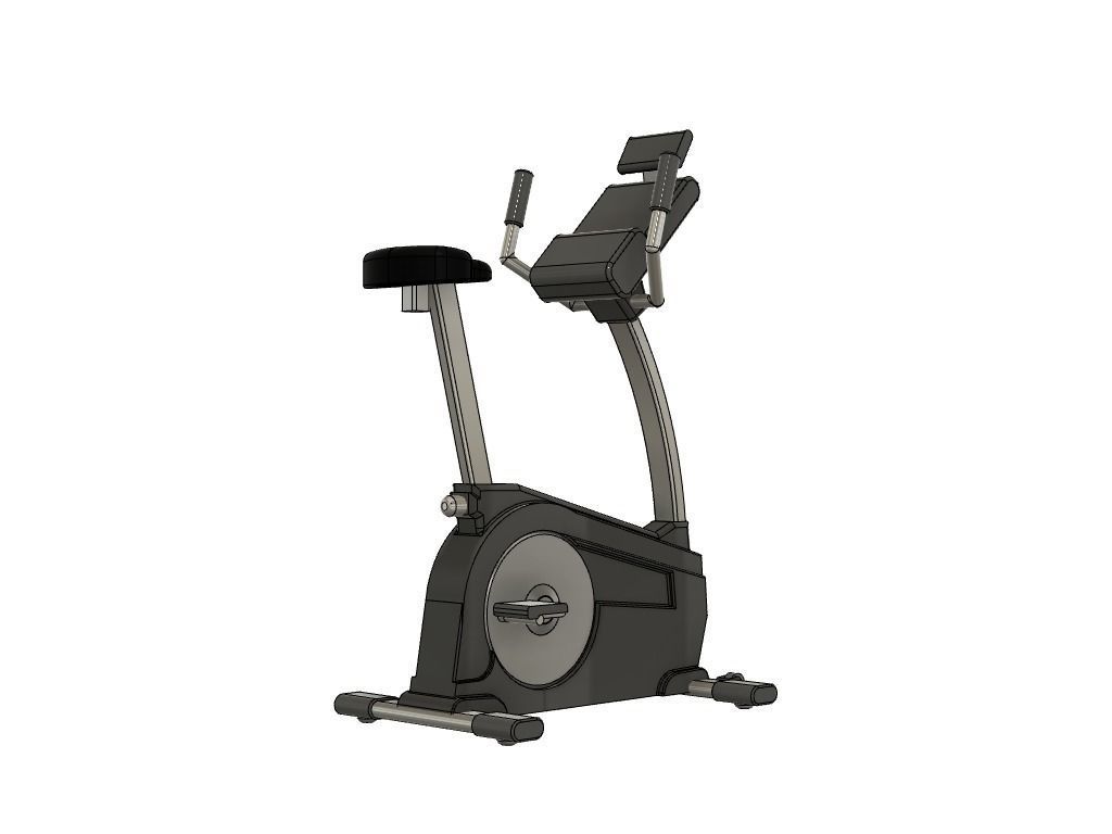 stationary Bike 3d Model 3D model_10