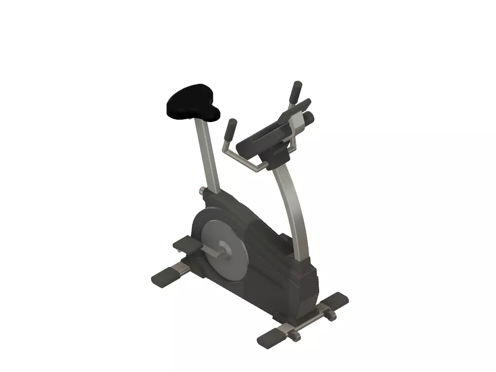 stationary Bike 3d Model 3D model_0