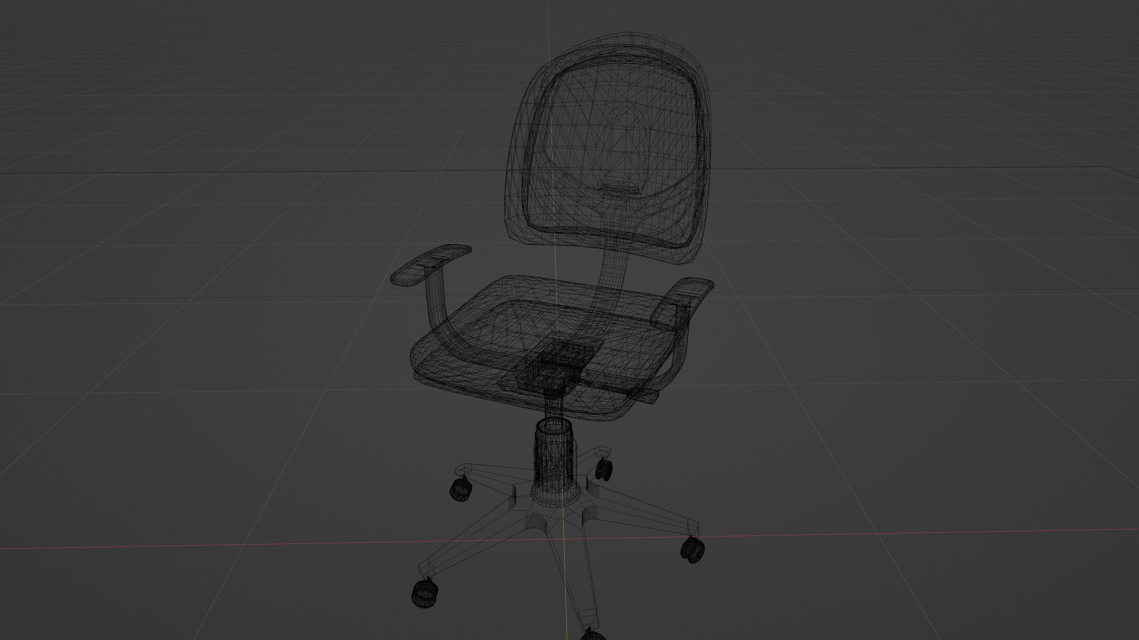 Office Chair 3D Model 3D model_5