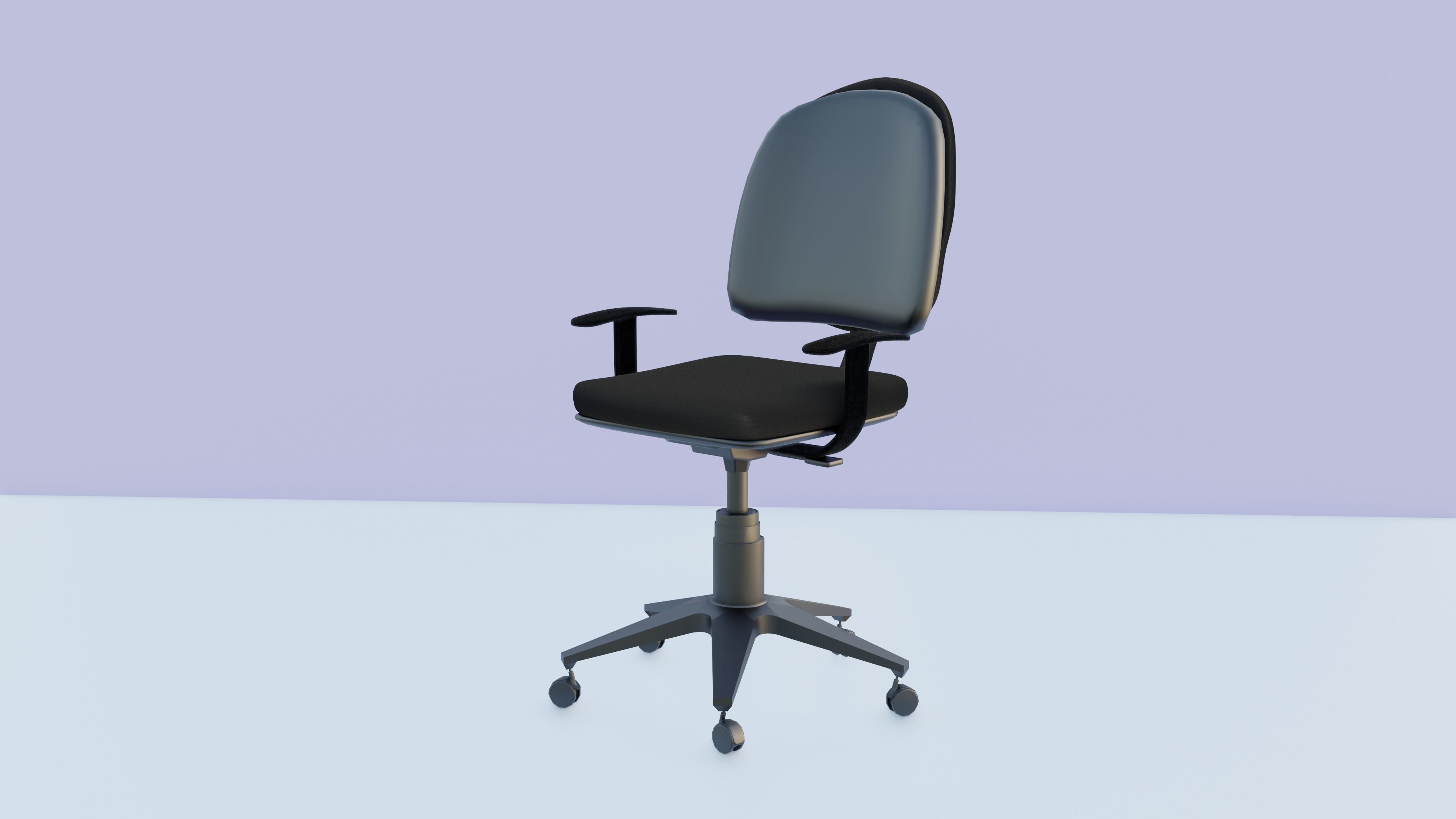Office Chair 3D Model 3D model_1