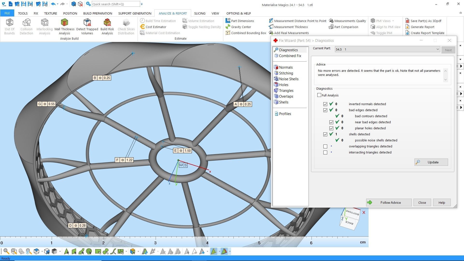 Fusion bangle code 701 in 4 sizes 3D print model_17