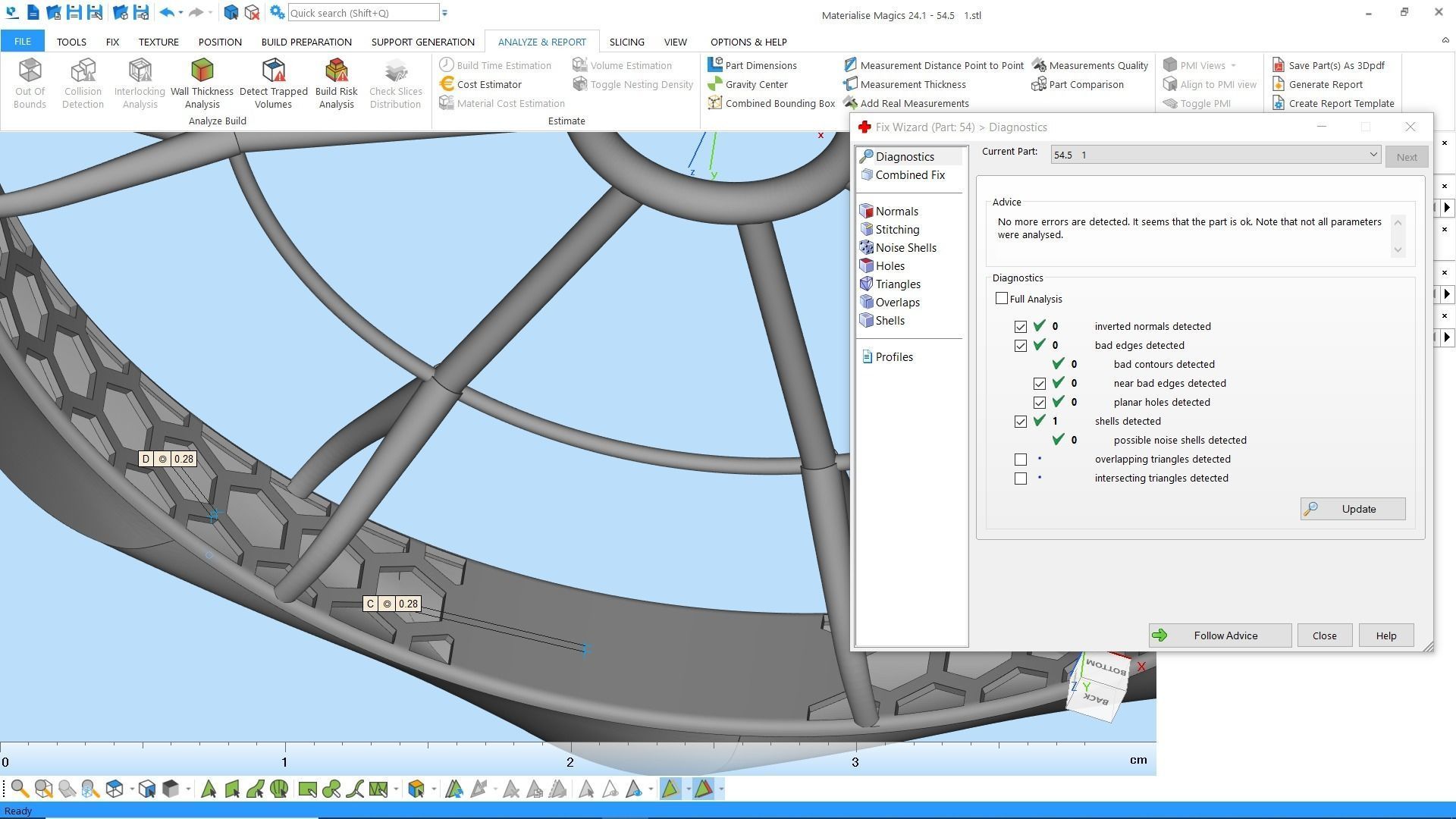 Fusion bangle code 701 in 4 sizes 3D print model_14