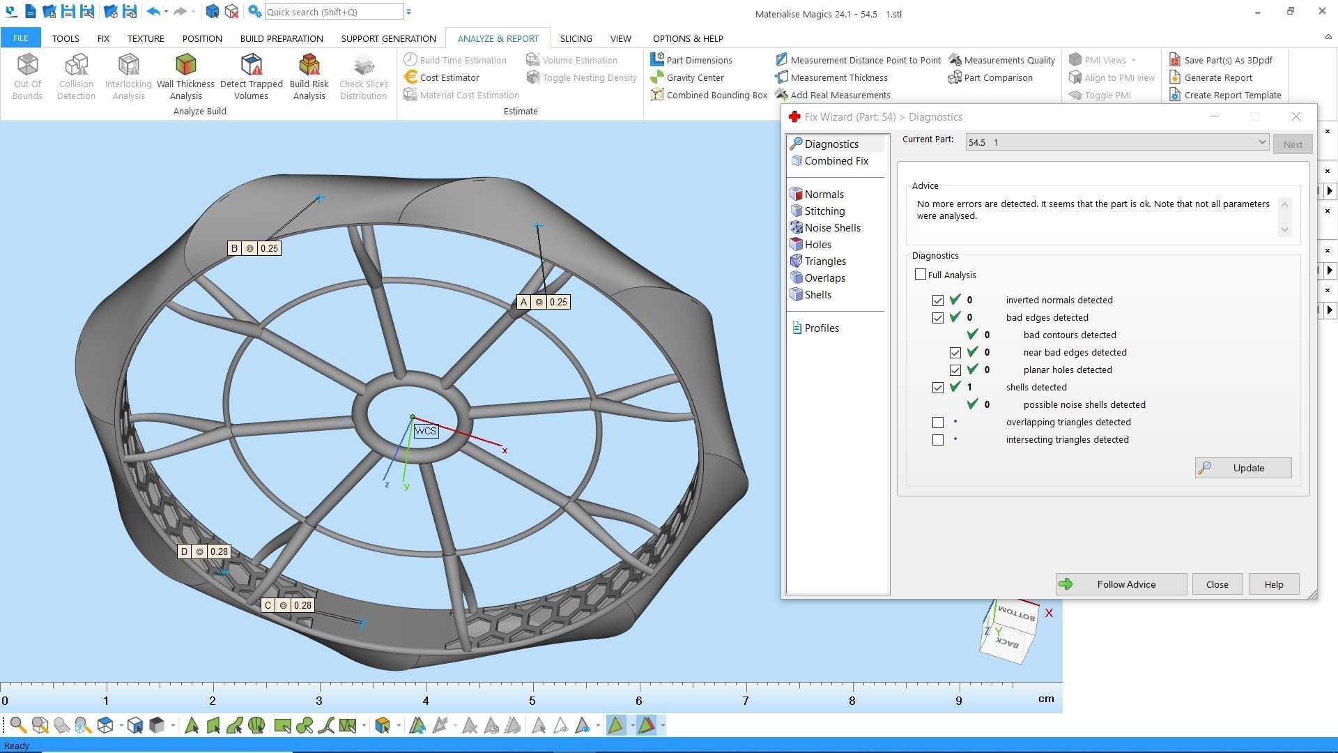 Fusion bangle code 701 in 4 sizes 3D print model_16