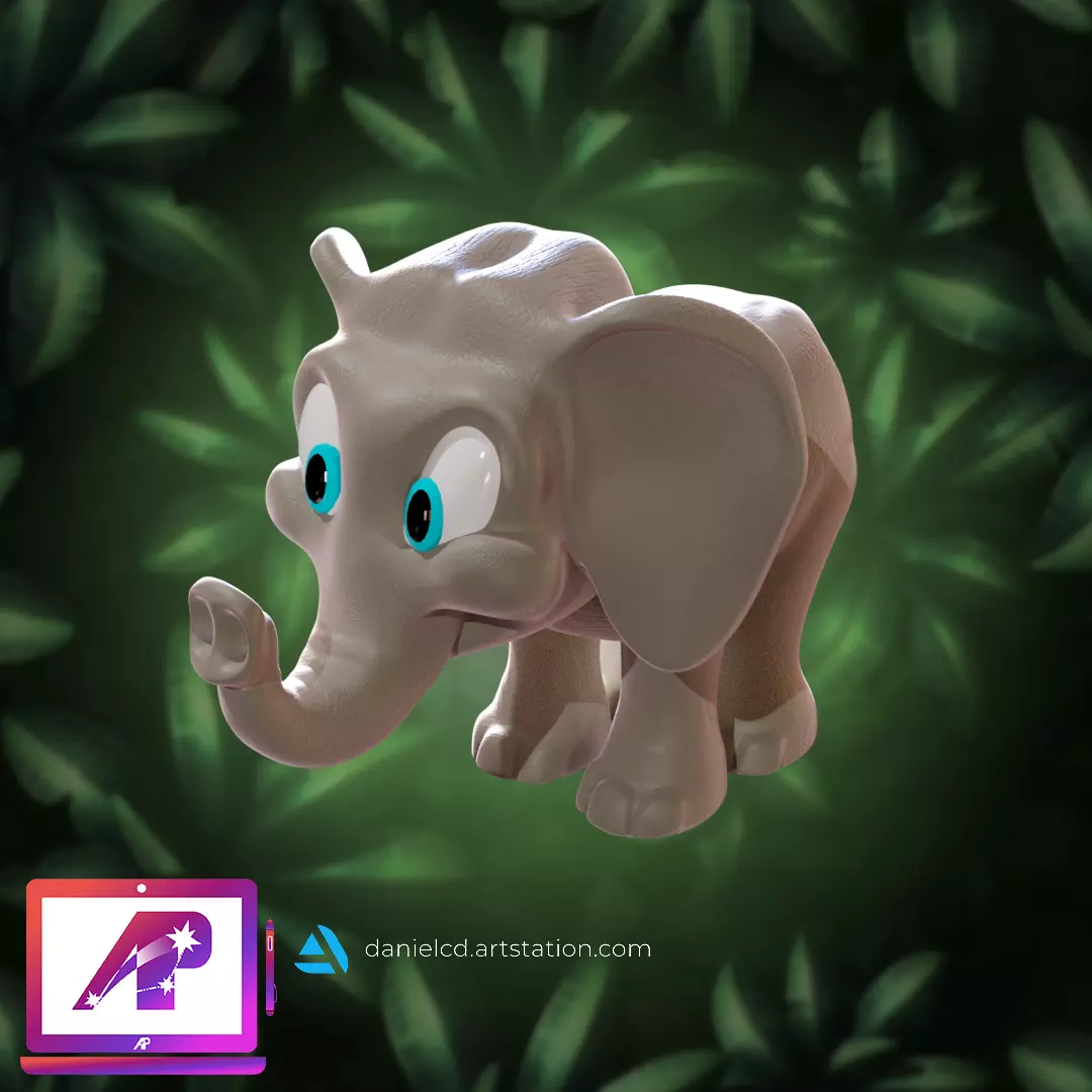 Chess Pack Ellie From DKC3 3D print model