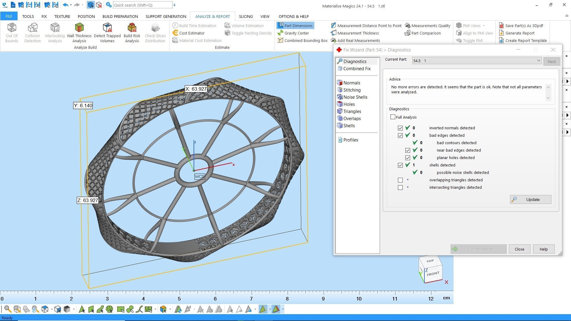 Fusion bangle code 703 in 4 sizes 3D print model_2