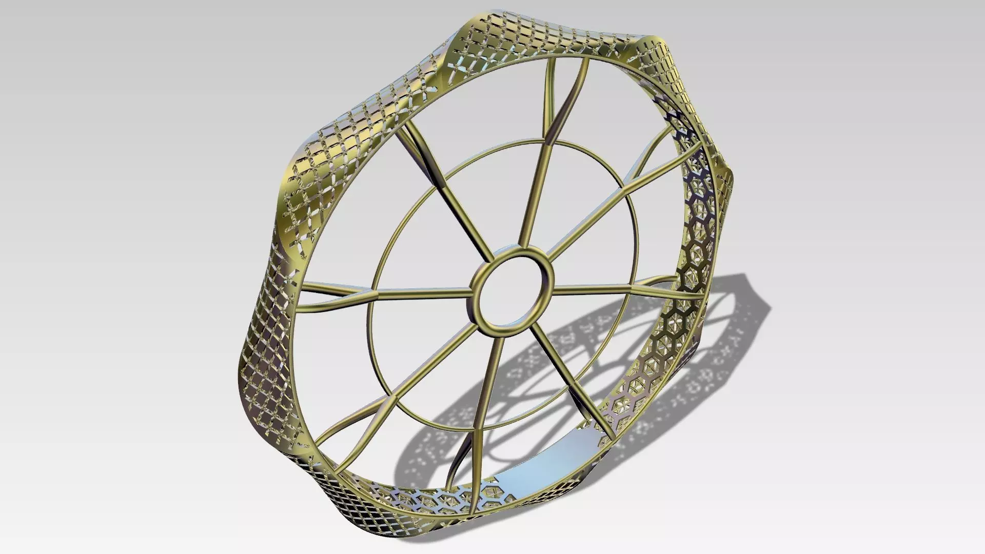 Fusion bangle code 703 in 4 sizes 3D print model_0