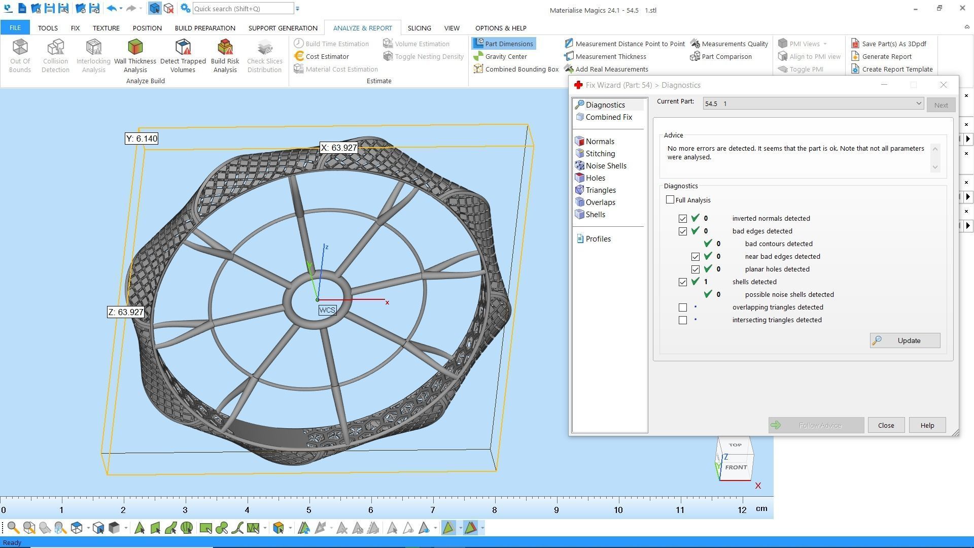 Fusion bangle code 703 in 4 sizes 3D print model_7