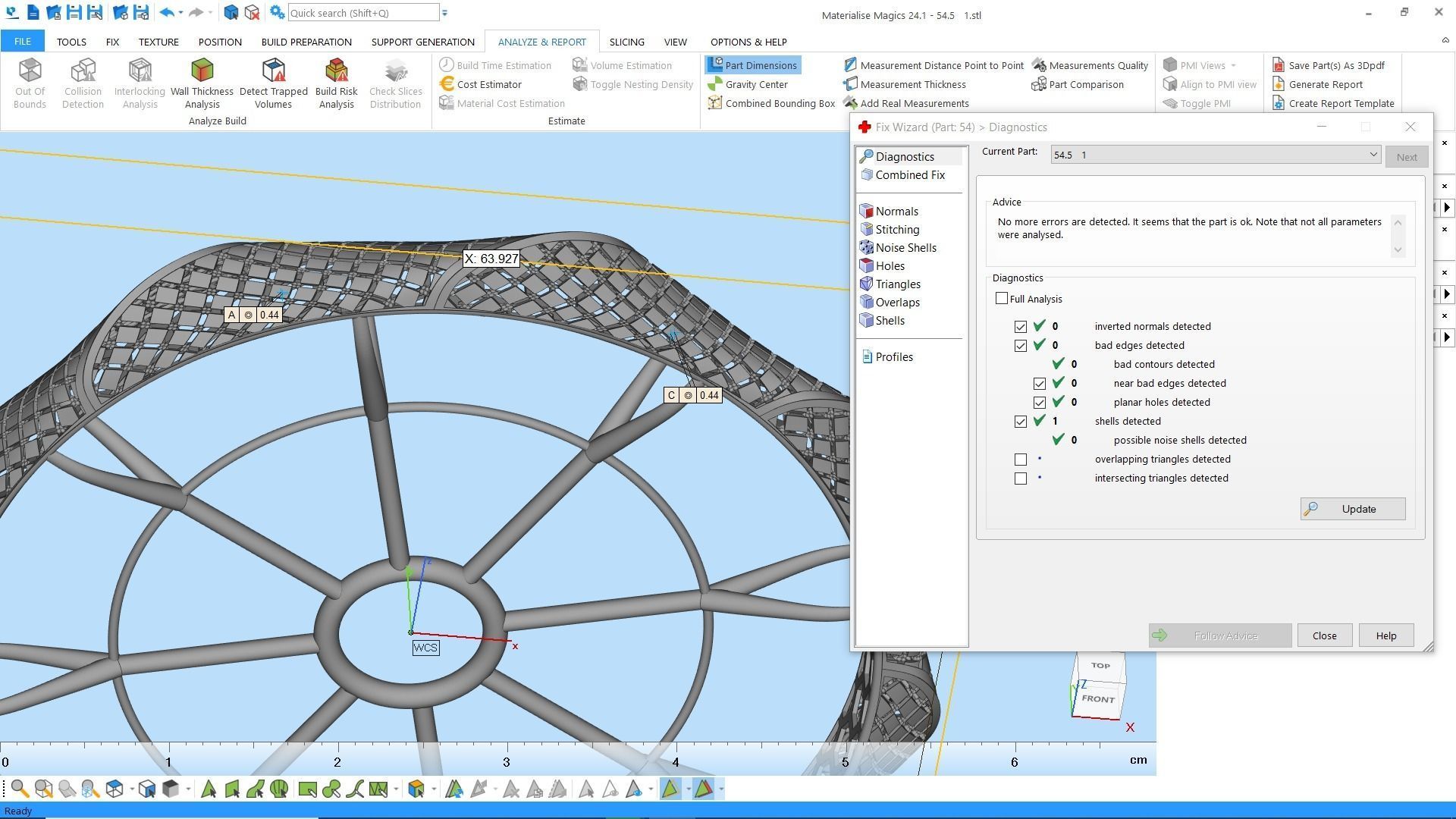 Fusion bangle code 703 in 4 sizes 3D print model_10