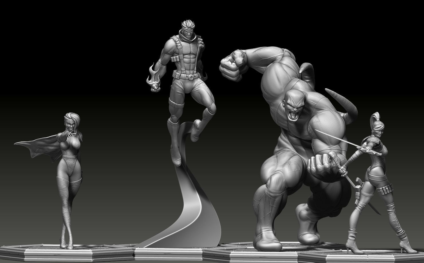 Zealot WildCATS 3D print model_7