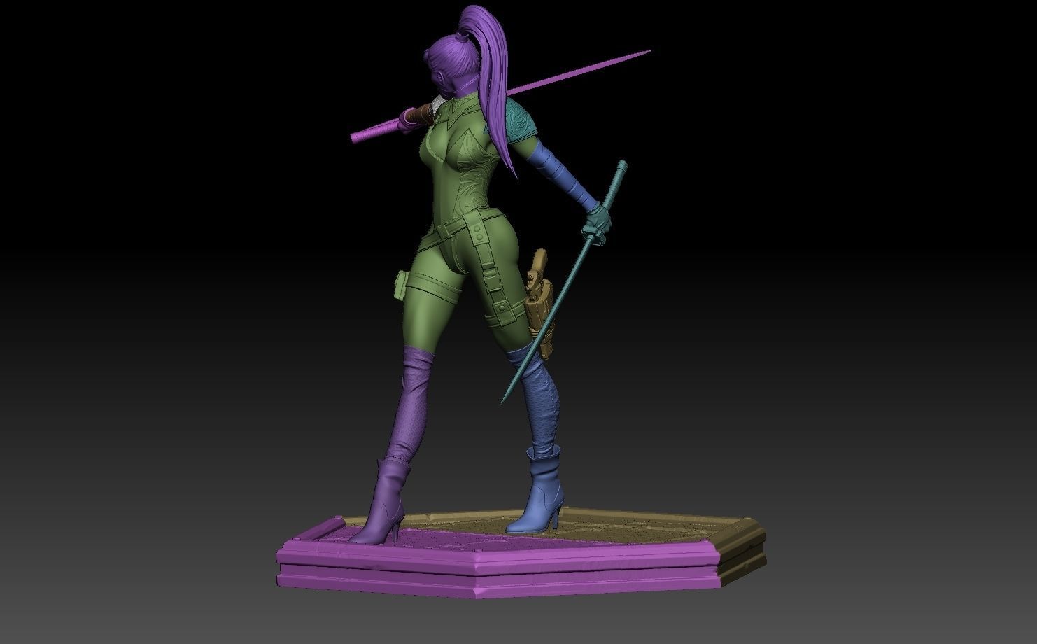 Zealot WildCATS 3D print model_2