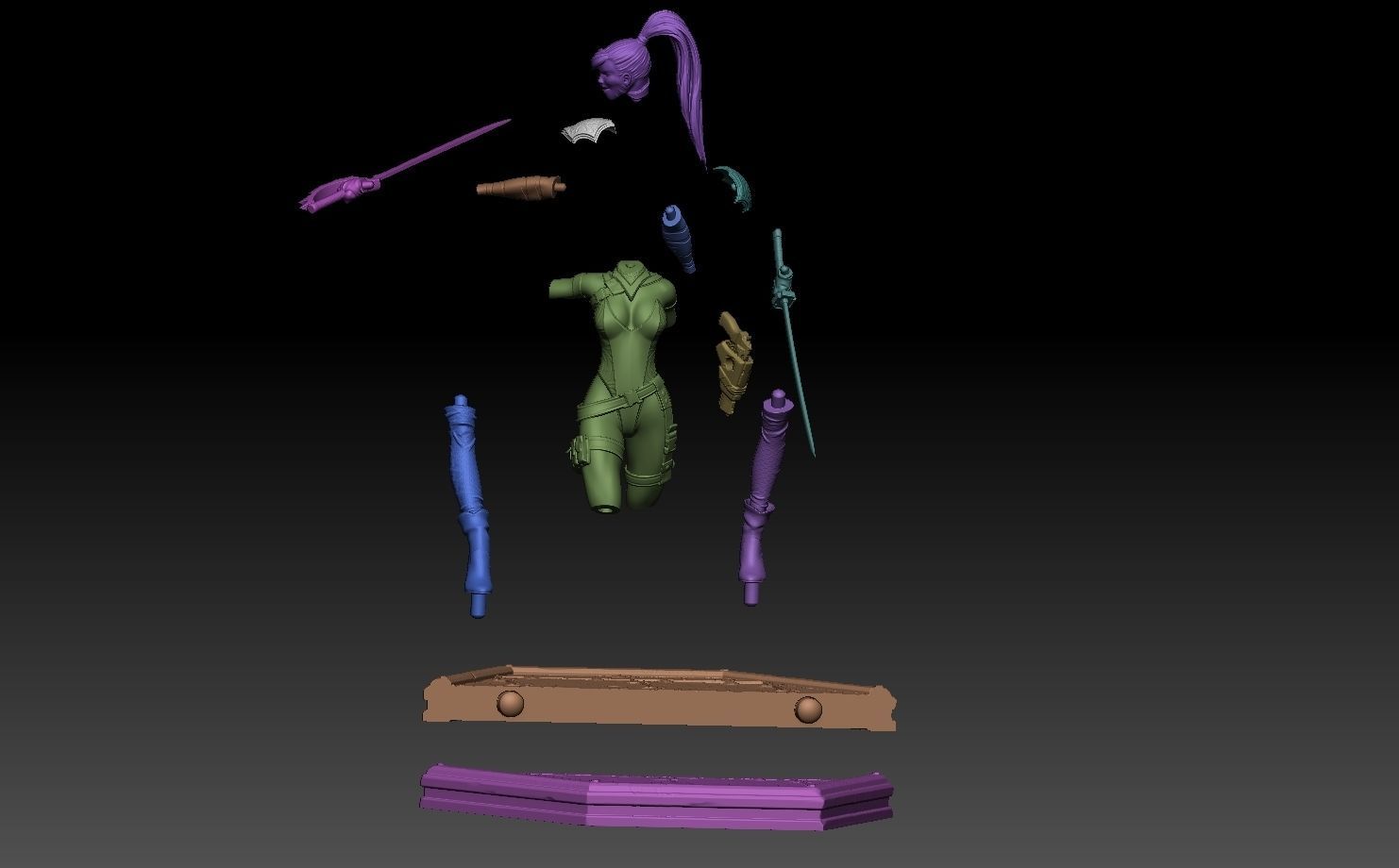 Zealot WildCATS 3D print model_3