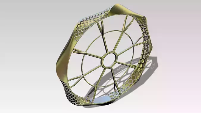 Fusion bangle code 702 in 4 sizes 3D print model