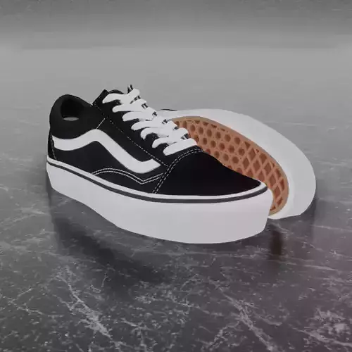 VANS 3D SHOES - BLACK