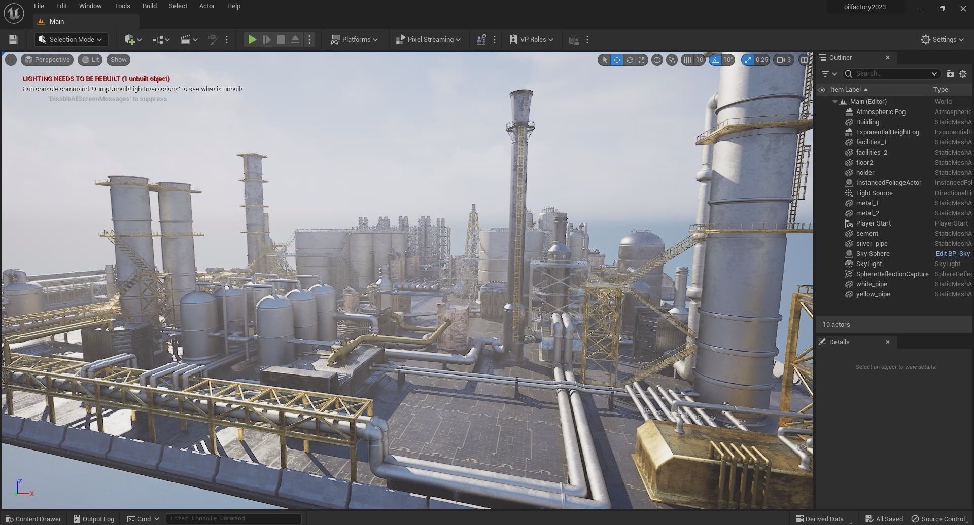 oil factory 3D model_4