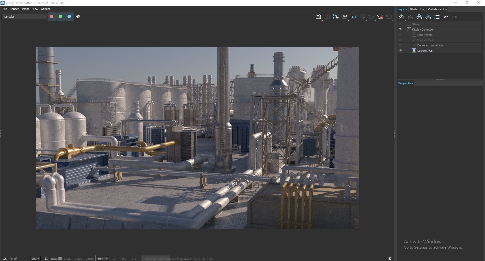 oil factory 3D model_12