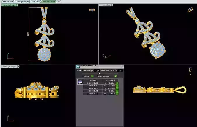 Earring Creative Flower