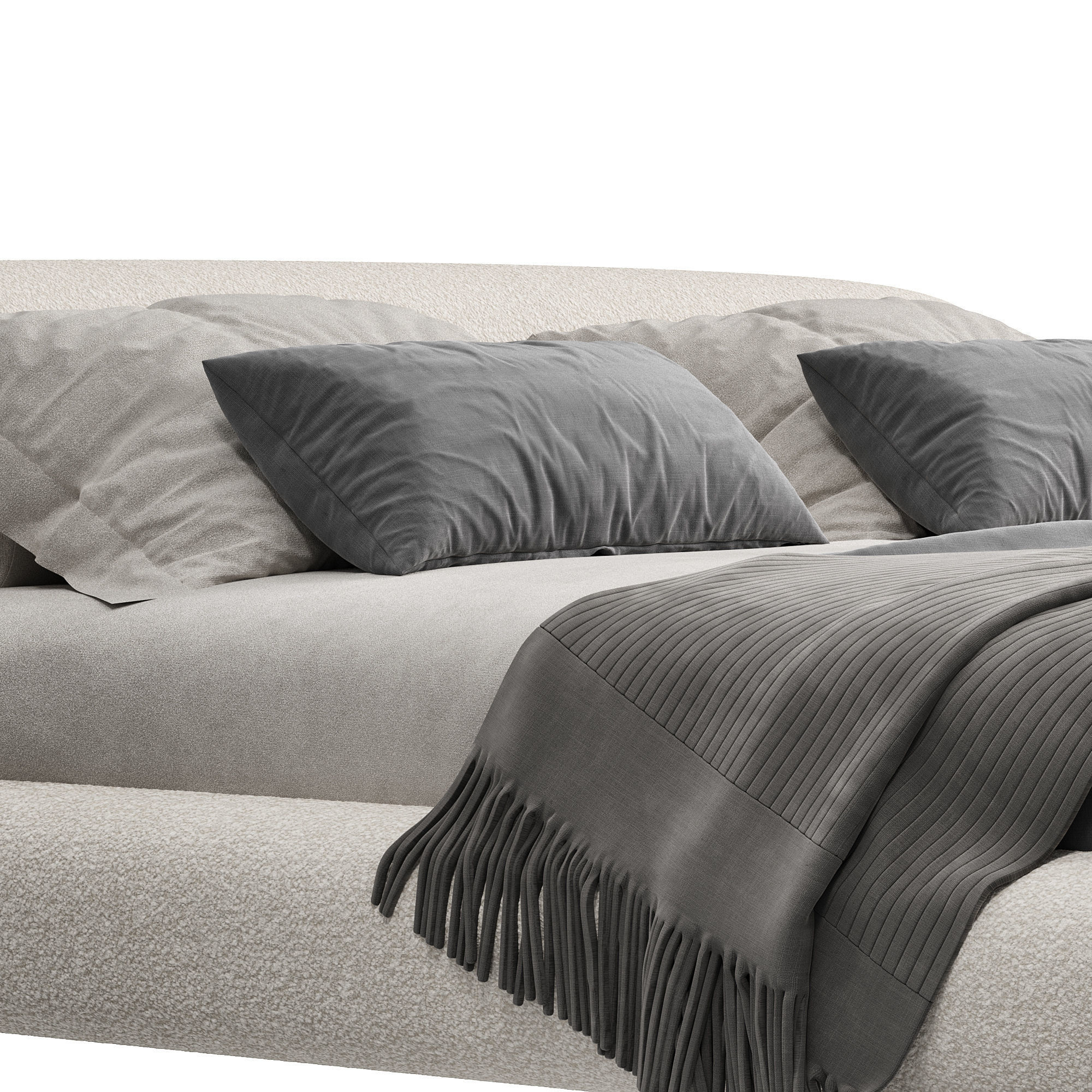 Porada Softbay BED 3D model_3