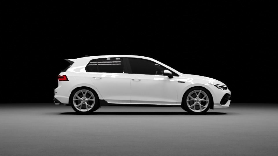 Volkswagen Golf R 3D model_8