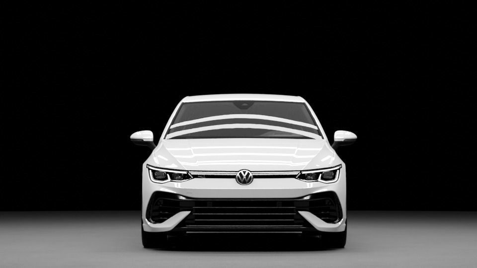 Volkswagen Golf R 3D model_11