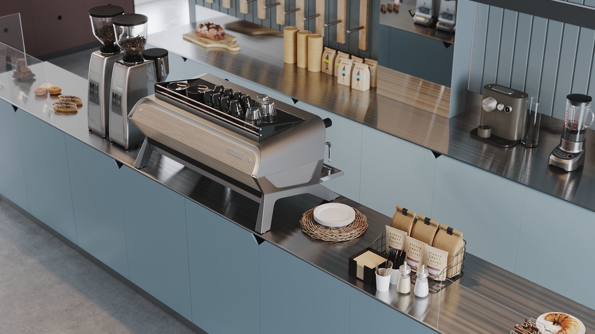ProVis3D 029 - Cafe 3D model_1
