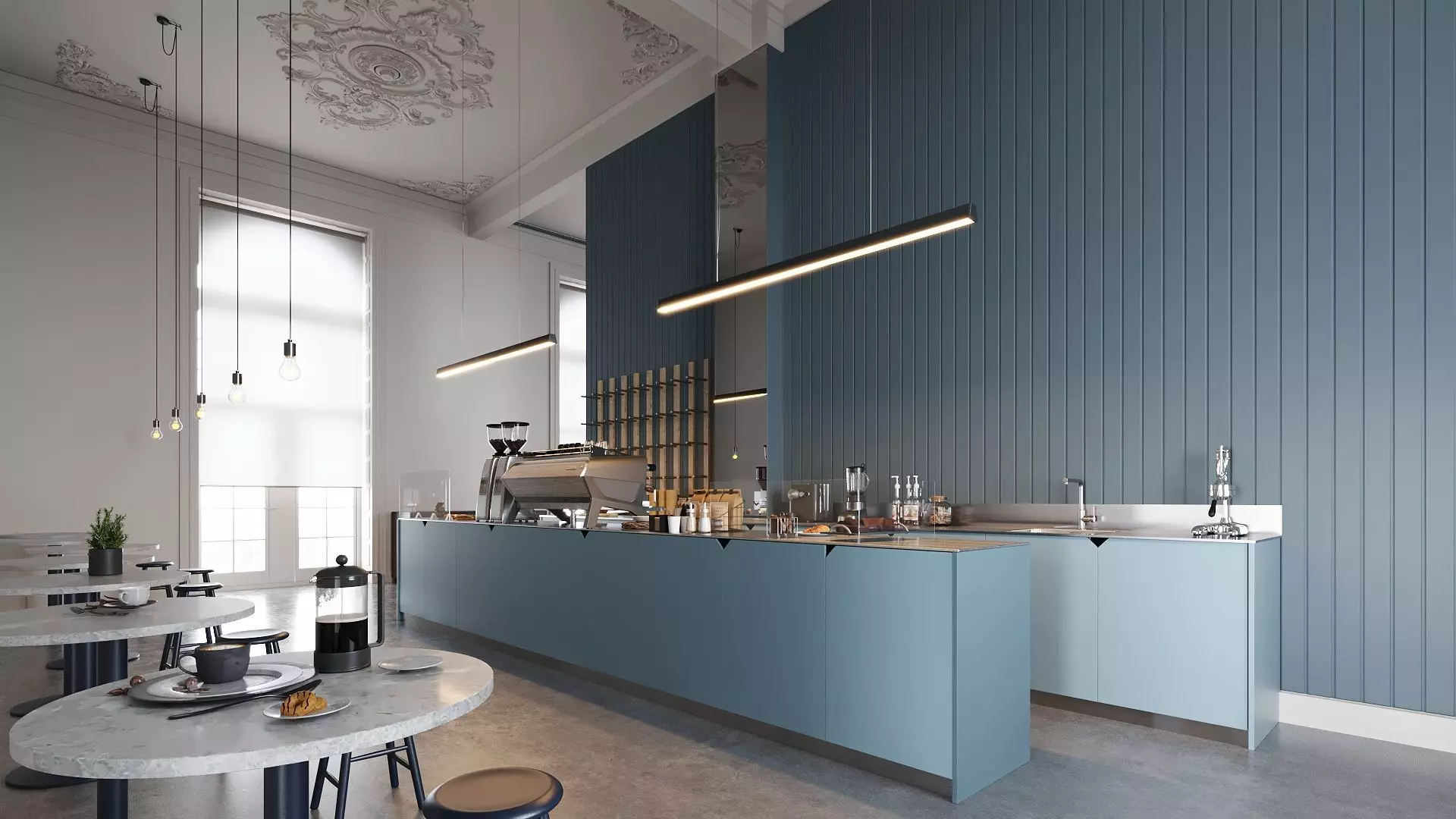 ProVis3D 029 - Cafe 3D model_0