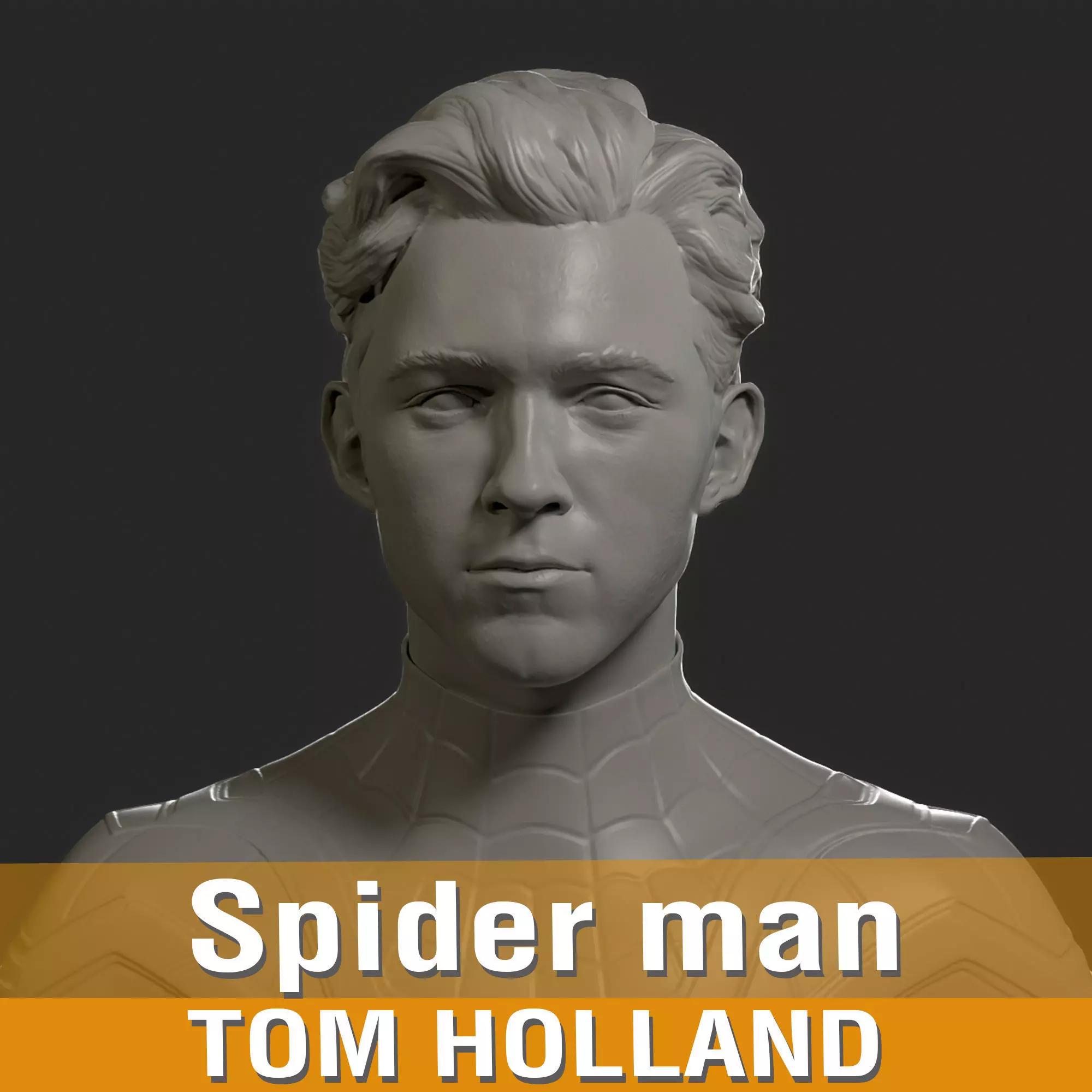Spider man - Tom Holland 3D print model_0