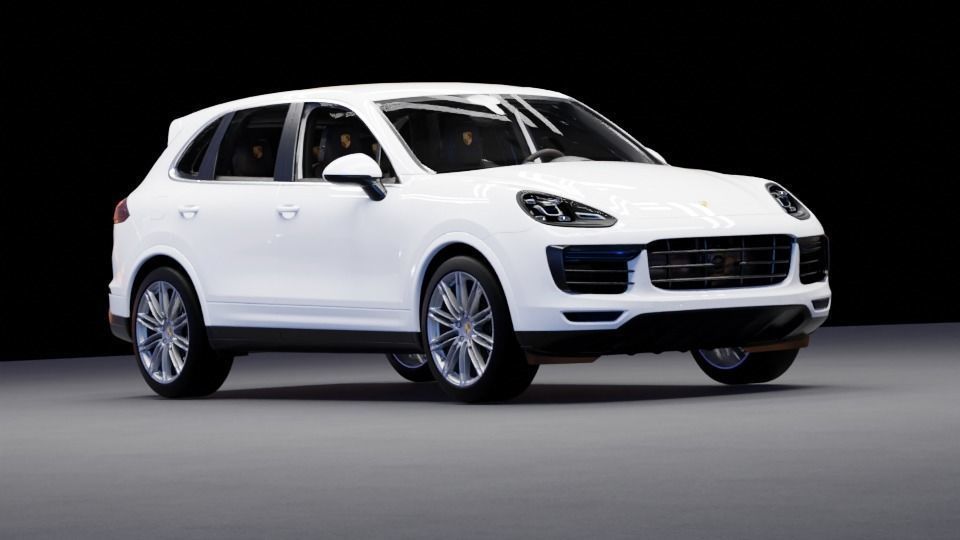 Porsche Cayenne TurboS 3D model_7