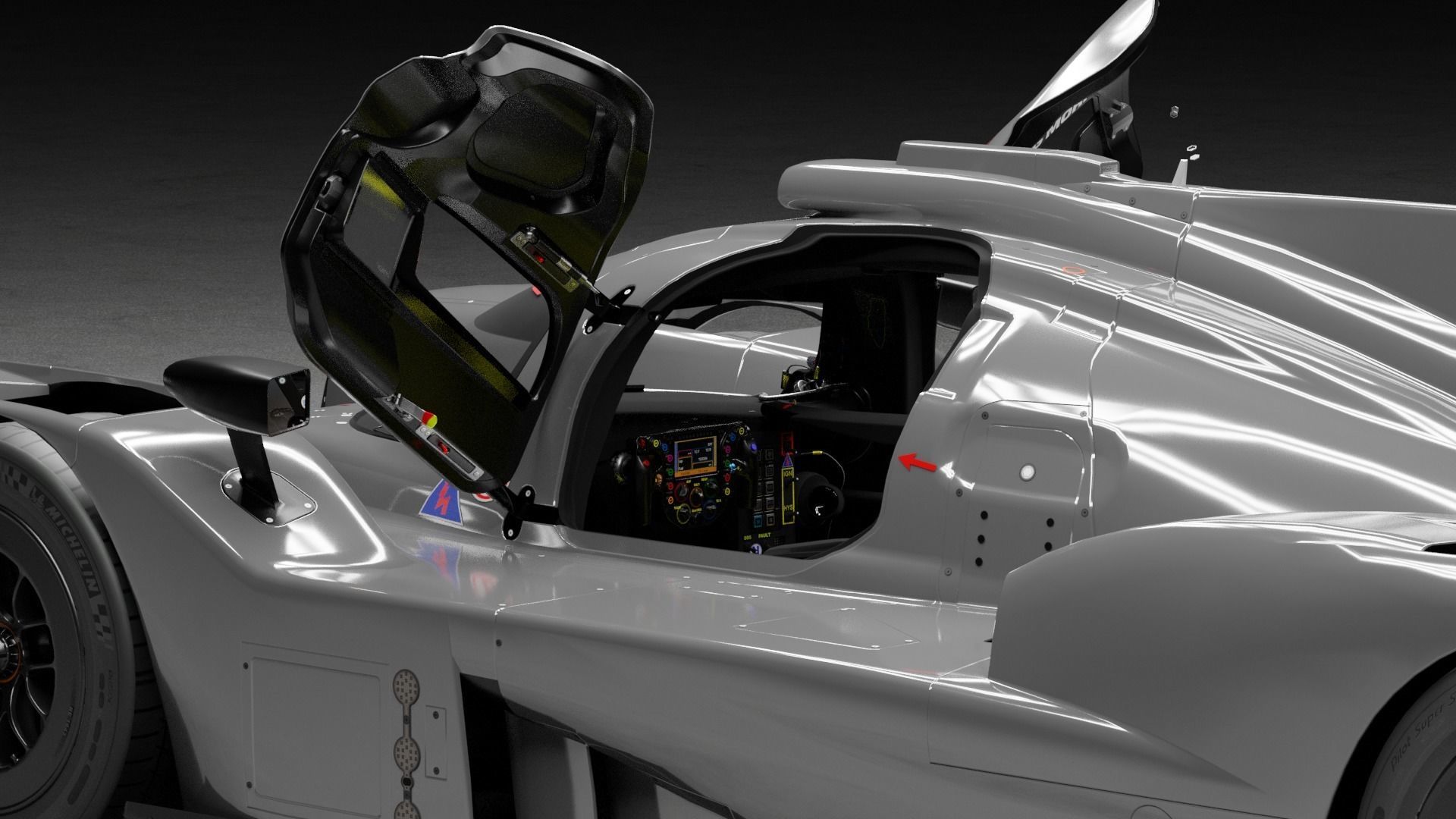 Porsche 919 Hybrid 3D model_8