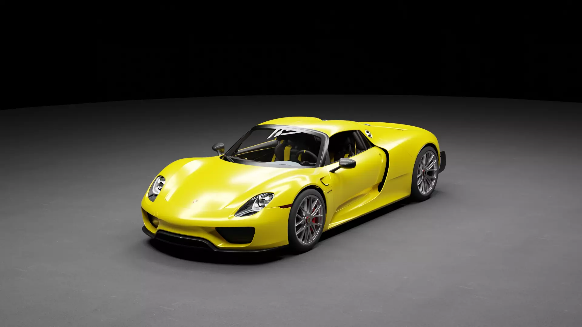 Porsche 918 Spyder 3D model_0