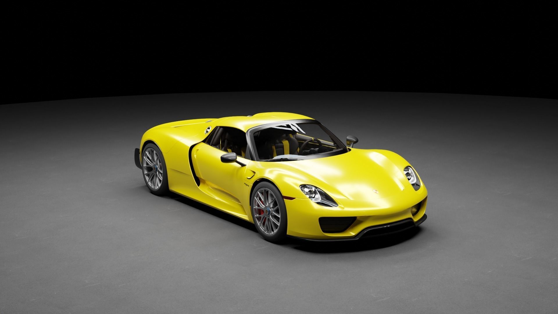 Porsche 918 Spyder 3D model_18
