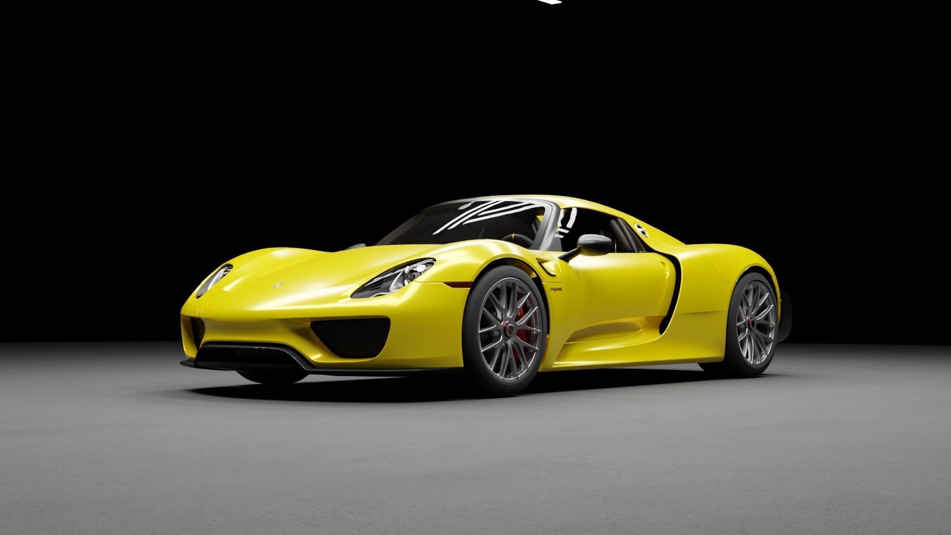 Porsche 918 Spyder 3D model_15