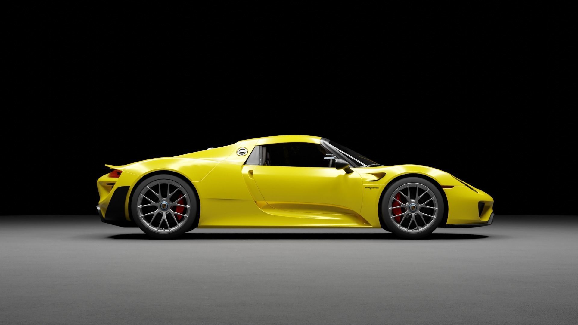 Porsche 918 Spyder 3D model_14