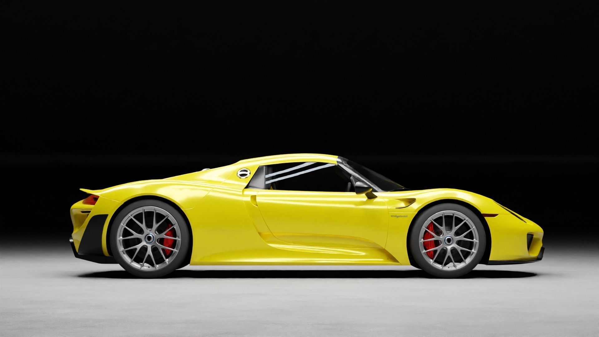 Porsche 918 Spyder 3D model_5