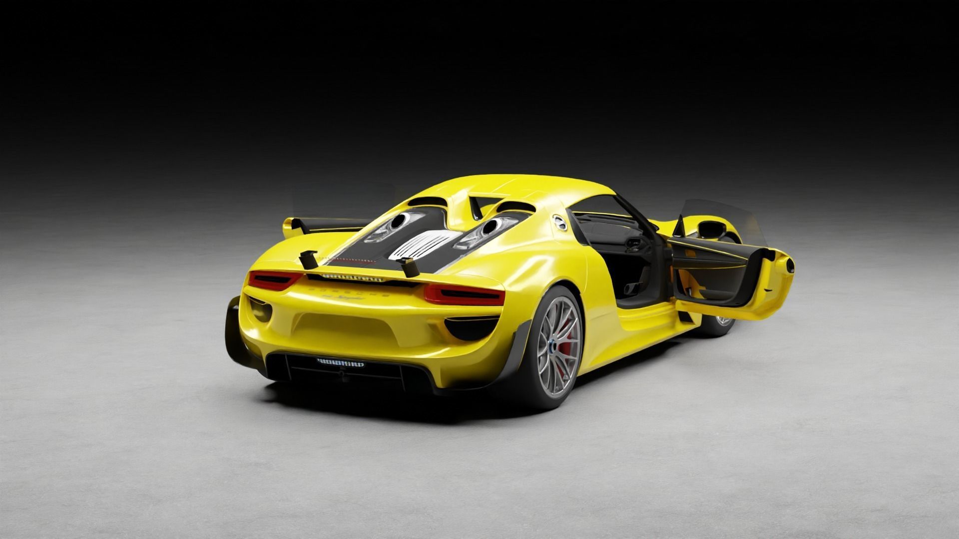 Porsche 918 Spyder 3D model_10
